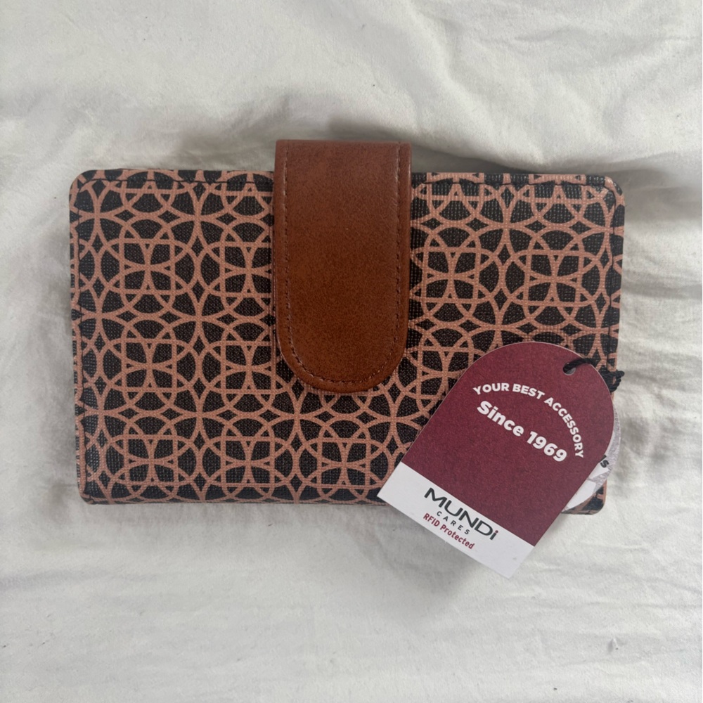 Mundi Brown Wallet with Card Slots